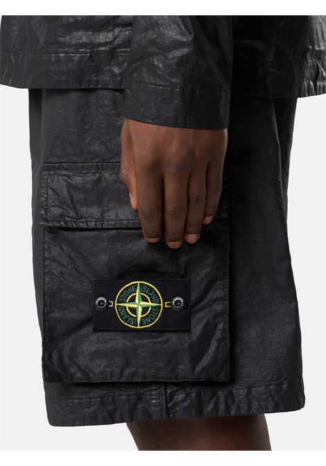 L100001 shorts man black STONE ISLAND | L1S15 L100001 S0069V0029